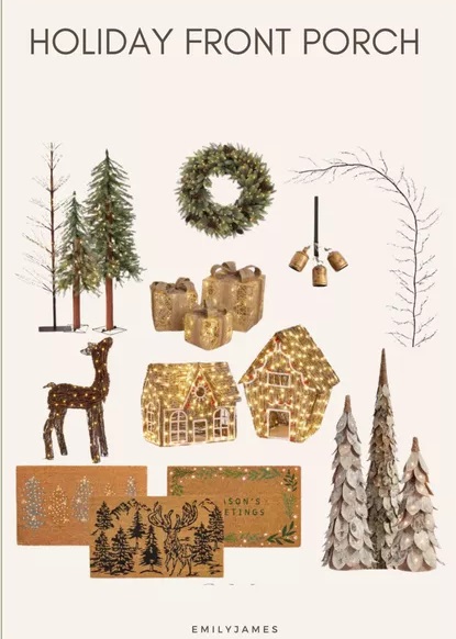 Holiday Front Porch: Pottery Barn Finds